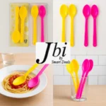 12 pieces Colorful reusable plastic spoons