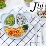 Bear Kids Plate set with Spoon and Fork - Image 2