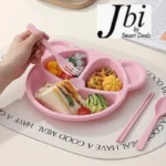 Bear Kids Plate set with Spoon and Fork