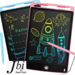 Multi Color Kids Paperless Electric Cell Operate Writing Tablet