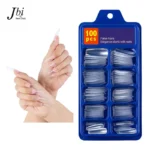 Pack of 100 Piece's Transparent Nails