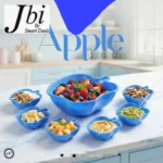 Pack of 7pcs Apple Plate and Bowls set - Image 2