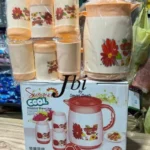 Six glasses and one jug - Image 2