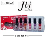 Sunisa 6pcs Peel Off Nail Polish - Image 2
