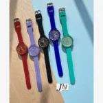 Trendy Silicone Strap Women?s Watch