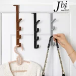 Vertical Plastic Over the Door Hook Hanger