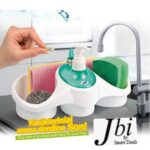 3 In 1 Soap Dispenser And Sponge Holder - Image 2