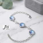 Celestial Glow Moonstone Bracelet