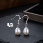 Teardrop Pearl Earrings