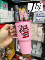 Plastic Printed DIP AND DRINK Straw TUMBLER - Image 6