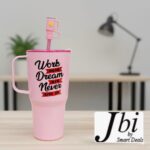 Plastic Printed DIP AND DRINK Straw TUMBLER