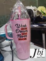 Plastic Printed DIP AND DRINK Straw TUMBLER - Image 2