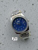 Stone Dial Bezel Rolex Mens Watch - Image 4