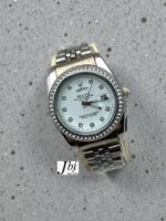 Stone Dial Bezel Rolex Mens Watch