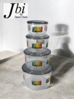 Smart Food Box-Round-4in1 Set - Image 9