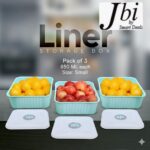 Liner Food Storage Square Boxes - Image 3