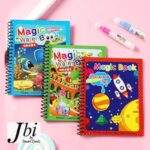 MAGIC BOOK WITH INVISIBLE INK WATER PEN