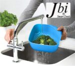 Plastic Drain Fruits & Vegetables Washing Basket