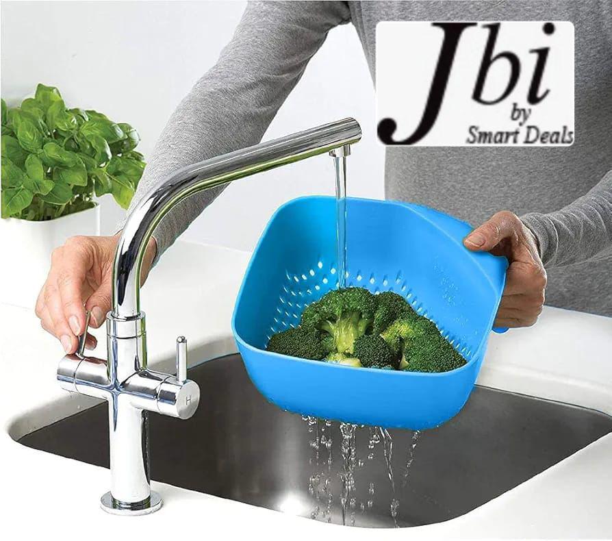 WhatsApp Image 2026-04-04 at 10.45.06 PM Plastic Drain Fruits & Vegetables Washing Basket - Image 1