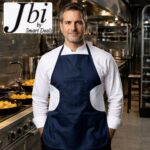 Waterproof Kitchen Parachute Fabric Apron with Front Pocket