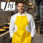 Waterproof Kitchen Parachute Fabric Apron with Front Pocket - Image 3