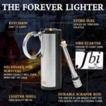 Fire Starter Flint Match Lighter Keychain Camping Emergency Gear Survival - Image 3
