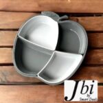 Apple Shaped  Tray, 4 Compartment Food Plate, - Image 2