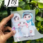 Dtf Sheep With Kids Prints