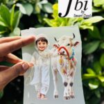 Dtf Cow With Boy Print