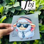 Dtf Cute Arabi Sheep Print