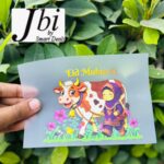 Dtf Girl With Big Cow Print