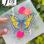 Dtf Butterfly print