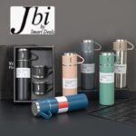 Vacuum Flask Set Stainless Steel Drinking Metal Water Bottle Gift High Quality Vacuum Flask Bottle - 500ml /-