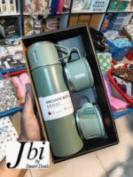 Vacuum Flask Set Stainless Steel Drinking Metal Water Bottle Gift High Quality Vacuum Flask Bottle - 500ml /- - Image 3