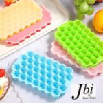 Honey Cube Honeycomb Tray 37 Silicone Cubes Ice Cube Making Mold with Lids - Image 3