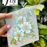Dtf Mint Green Flowers Print