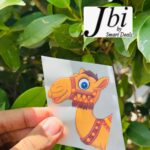 Dtf Big Eyes Camel Print