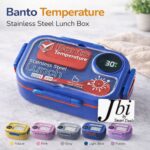 800ml Temperature Sensor Banto Stainless Steel Lunch Box with Box Packing