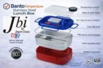800ml Temperature Sensor Banto Stainless Steel Lunch Box with Box Packing - Image 2