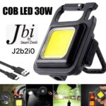 COB Rechargeable Keychain Flashlight