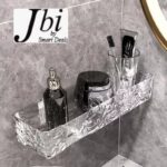 Bathroom Shelf Drain Rack Wall Mount Corner Storage Shelves - Image 4