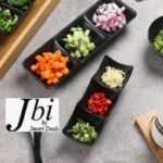 Versatile 3-Compartment Dipping Sauce Dish