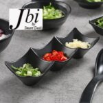 Versatile 3-Compartment Dipping Sauce Dish - Image 2