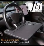 Steering Wheel Dining Food Tray for Car Driver and Passenger Car Table Desk Tray / Vehicle Seat Mount Laptop Desk - Image 4
