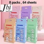 Baby Wipes Disposable Portable Pocket 64 Wipes