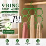 9 Holes Plastic Scarf Hanger (Mix/Random colour)