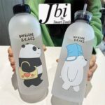 1000ml We Bare Bear Water Bottle - Image 5