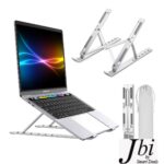 Folding Adjustable Aluminum Laptop Stand  Material:- Metal - Image 2