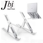 Folding Adjustable Aluminum Laptop Stand  Material:- Metal