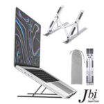 Folding Adjustable Aluminum Laptop Stand  Material:- Metal - Image 4